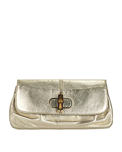 Gucci Mini Clutch, Lambskin, Gold, 191331.205, 2*
